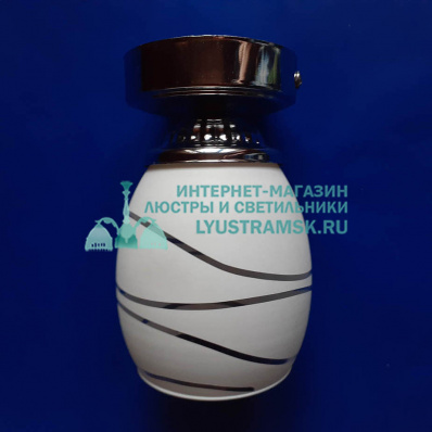 Люстра плафон ЛС 816 хром