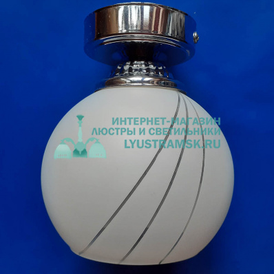 Люстра плафон ЛС 822 хром