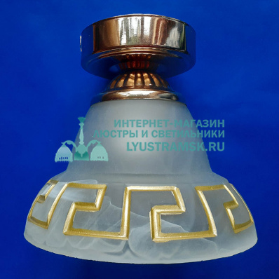 Люстра плафон ЛС 823 золото