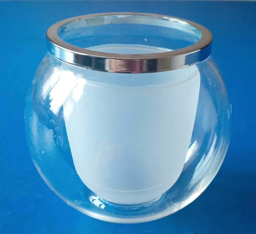 Плафон  двойной  ЛС 1188 Е14 хром