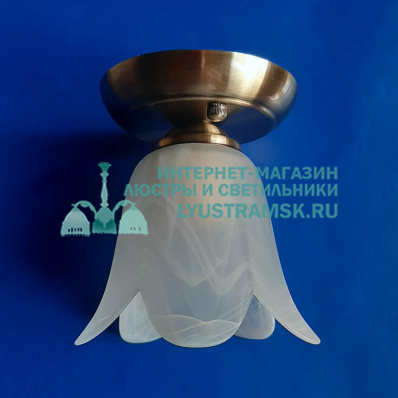 Люстра плафон ЛС 829 бронза