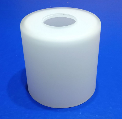 Плафон цилиндр. ЛС 1057 Е27Стекло Белое- опал матовый