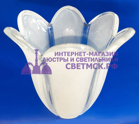 Купить плафоны для люстр. ЛС 1195 Е14 белый