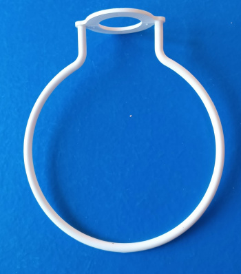 пластиковая ручка белый